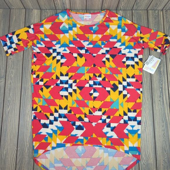 LuLaRoe Irma Women Top LOT OF 4 Loose Knit High Low Fitted Mid Sleeves XXS 00-4 - Picture 2 of 9